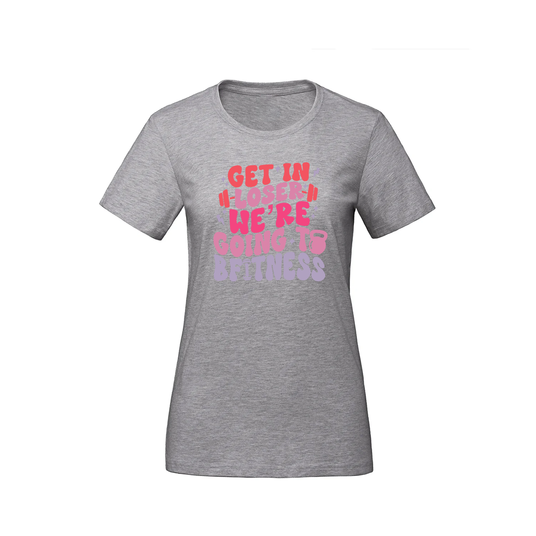 BFITNESS GET IN LOSER TEE (WOMENS)