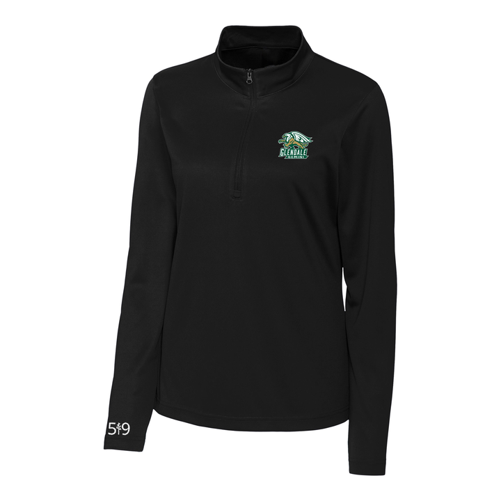 GLENDALE CLASSIC ATHLETIC 1/4 ZIP (WOMENS)