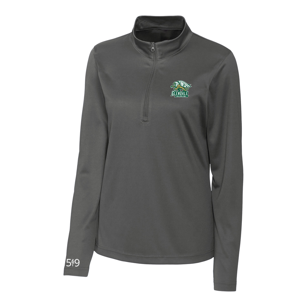 GLENDALE CLASSIC ATHLETIC 1/4 ZIP (WOMENS)