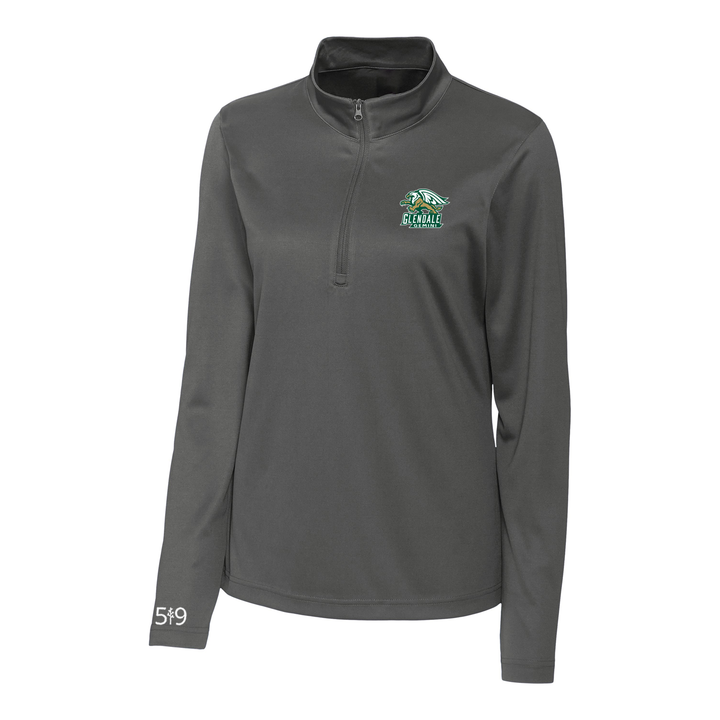 GLENDALE CLASSIC ATHLETIC 1/4 ZIP (WOMENS)
