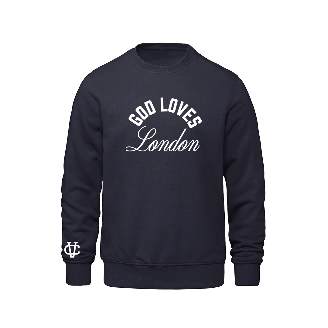 GOD LOVES LONDON CREW (UNISEX)