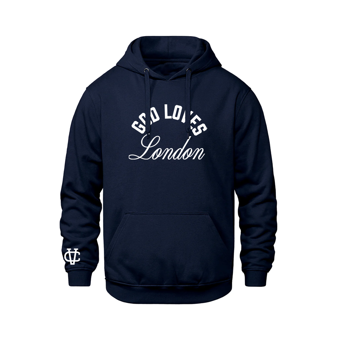 GOD LOVES LONDON HOODIE (UNISEX)
