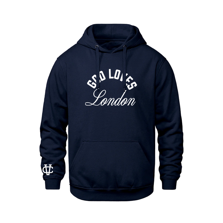 GOD LOVES LONDON HOODIE (UNISEX)