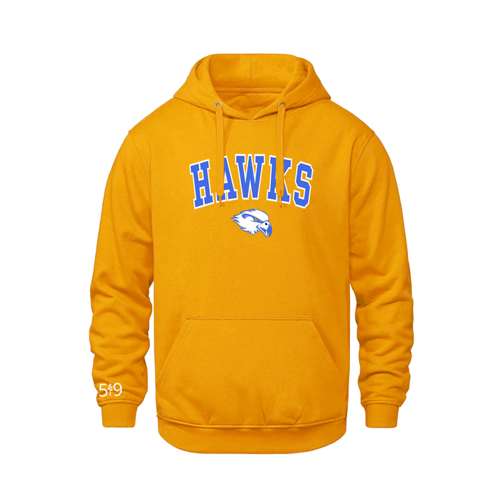HILLCREST HAWKS VARSITY HOODIE (UNISEX)