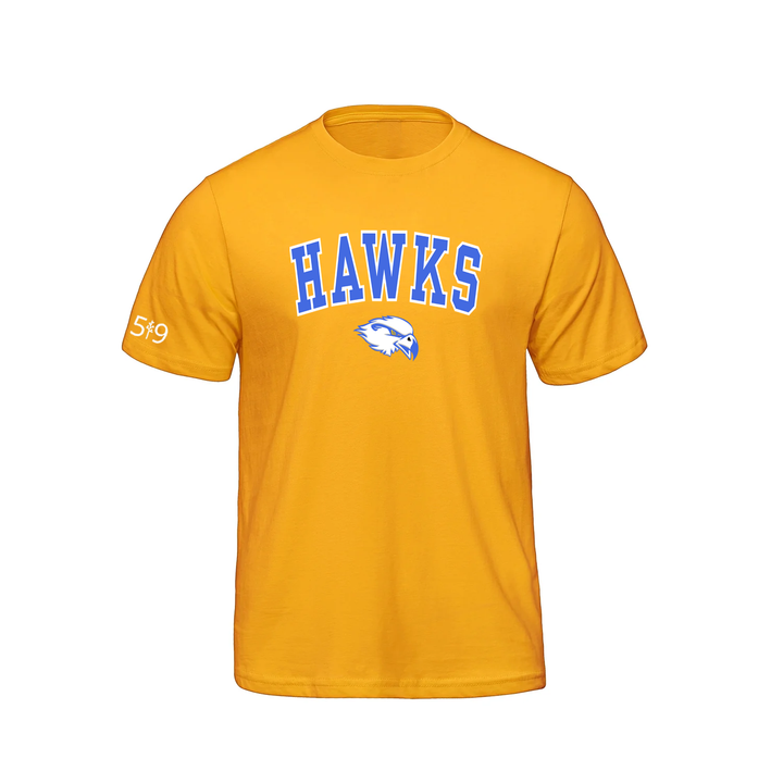 HILLCREST HAWKS VARSITY TEE (MENS)