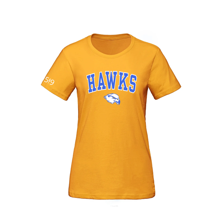 HILLCREST HAWKS VARSITY TEE (WOMENS)
