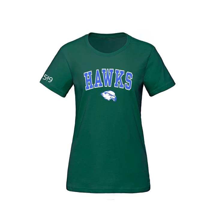 HILLCREST HAWKS VARSITY TEE (WOMENS)