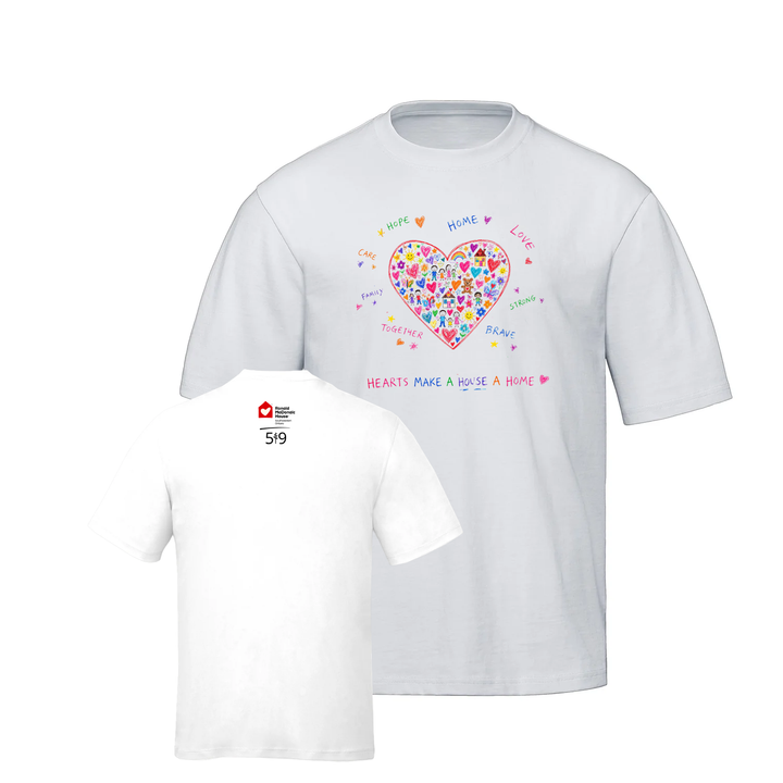DRAWN FROM THE HEART OVERSIZED TEE (UNISEX)
