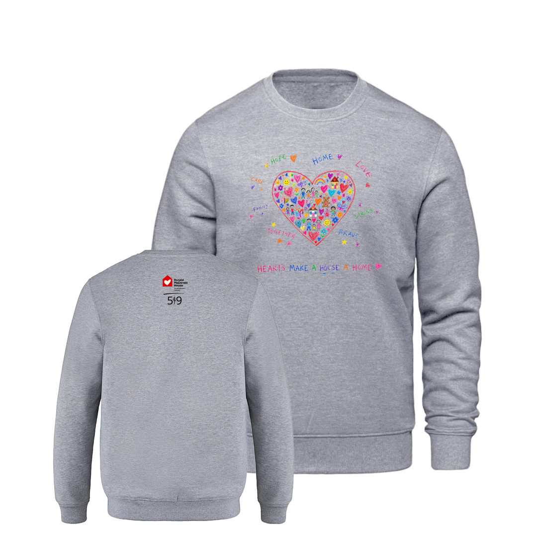 DRAWN FROM THE HEART CREW (UNISEX)