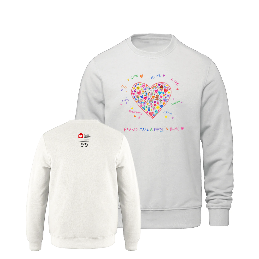 DRAWN FROM THE HEART CREW (UNISEX)