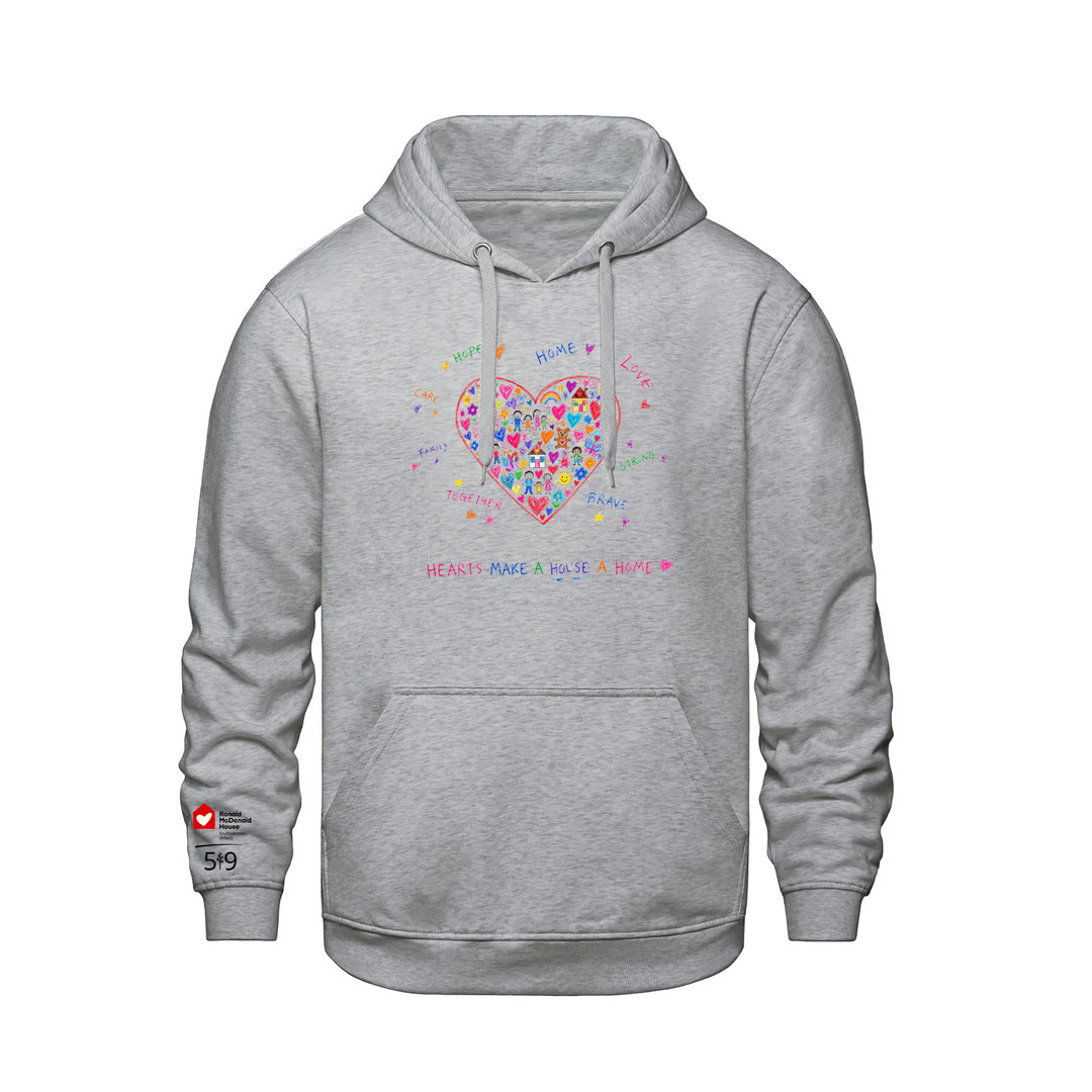 DRAWN FROM THE HEART HOODIE (UNISEX)