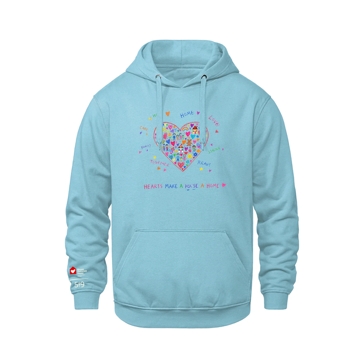 DRAWN FROM THE HEART HOODIE (UNISEX)