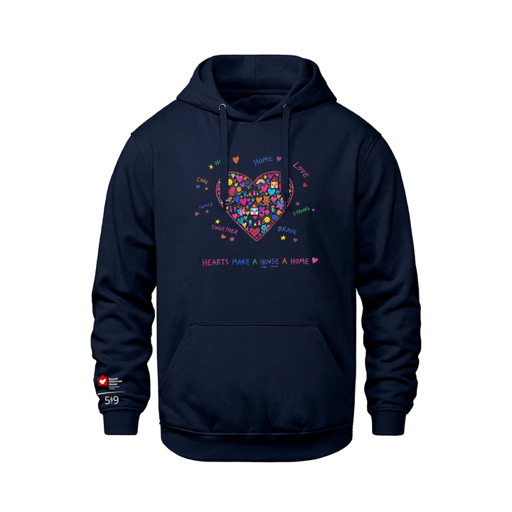 DRAWN FROM THE HEART HOODIE (UNISEX)