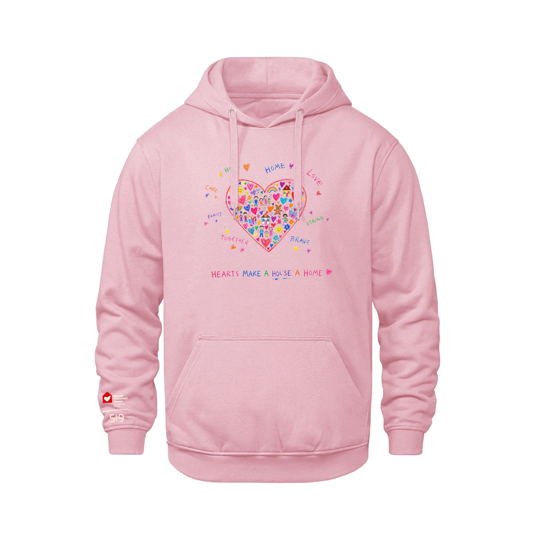 DRAWN FROM THE HEART HOODIE (UNISEX)