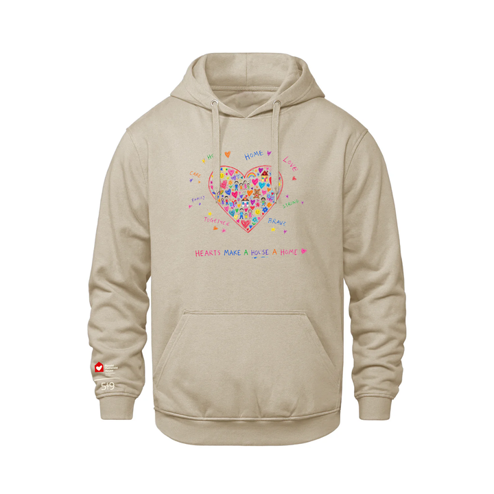 DRAWN FROM THE HEART HOODIE (UNISEX)