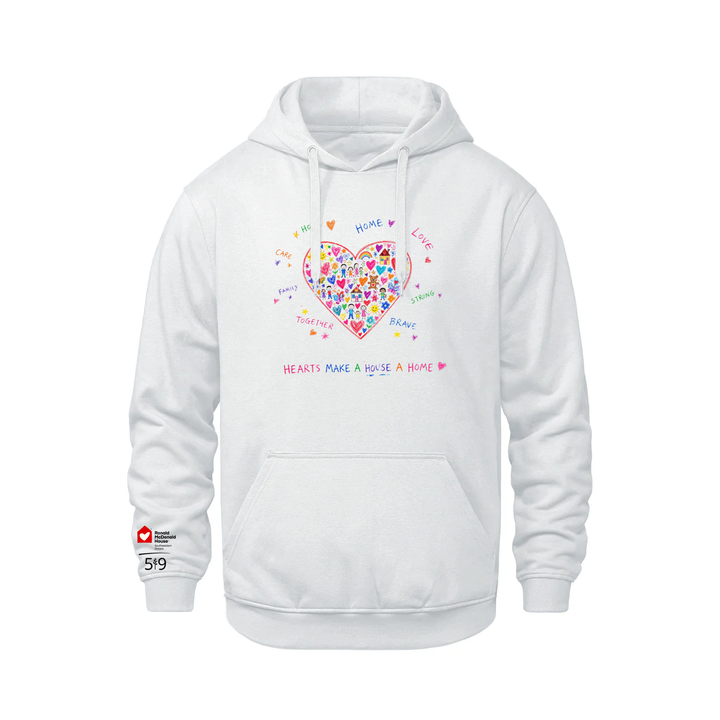 DRAWN FROM THE HEART HOODIE (UNISEX)