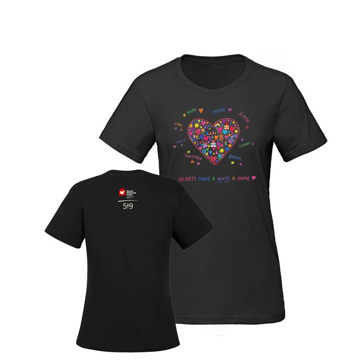 DRAWN FROM THE HEART TEE (WOMENS)