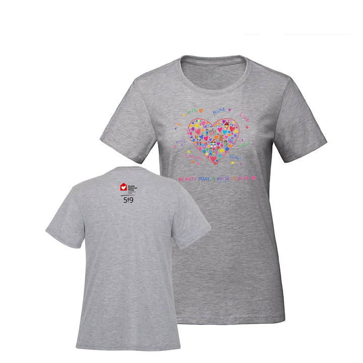 DRAWN FROM THE HEART TEE (WOMENS)