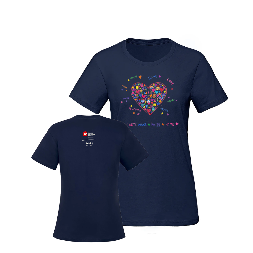 DRAWN FROM THE HEART TEE (WOMENS)