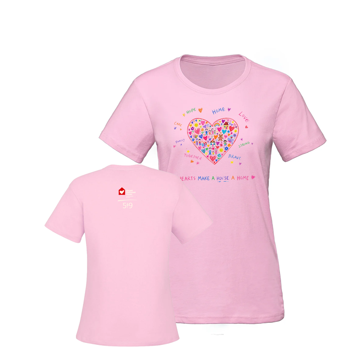 DRAWN FROM THE HEART TEE (WOMENS)