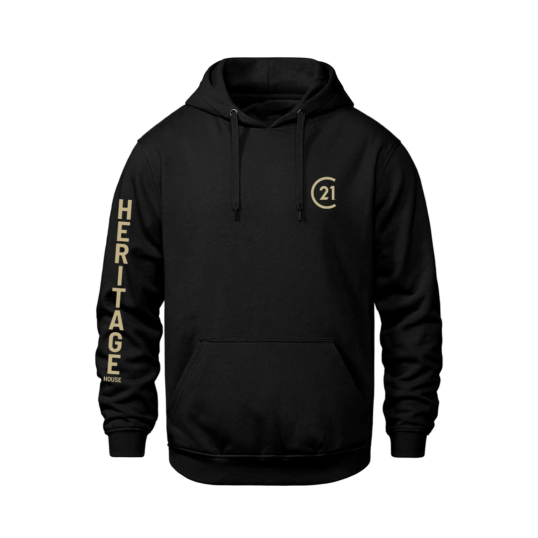 HERITAGE HOUSE SLEEVE HOODIE (UNISEX)