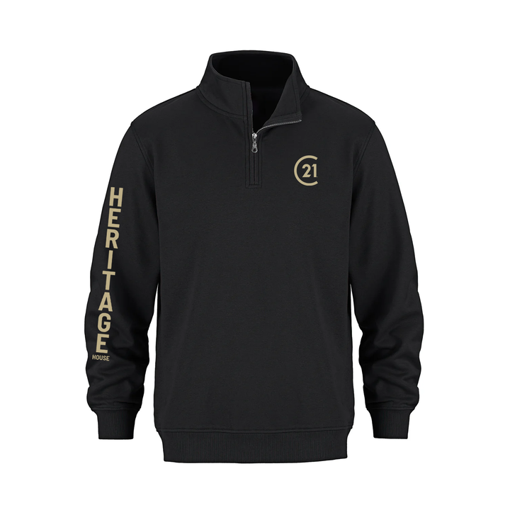 HERITAGE HOUSE SLEEVE 1/4 ZIP (UNISEX)