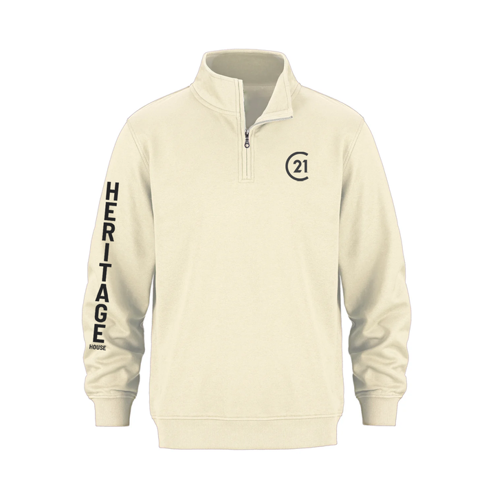 HERITAGE HOUSE SLEEVE 1/4 ZIP (UNISEX)