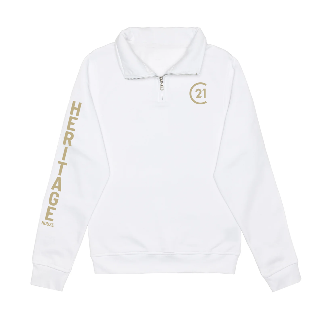HERITAGE HOUSE SLEEVE 1/4 ZIP (UNISEX)