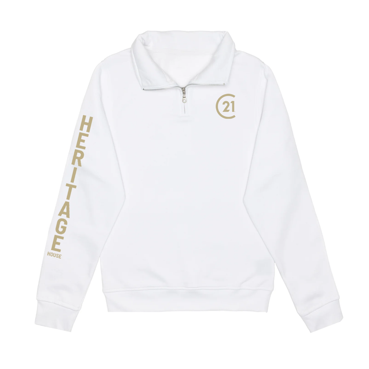 HERITAGE HOUSE SLEEVE 1/4 ZIP (UNISEX)