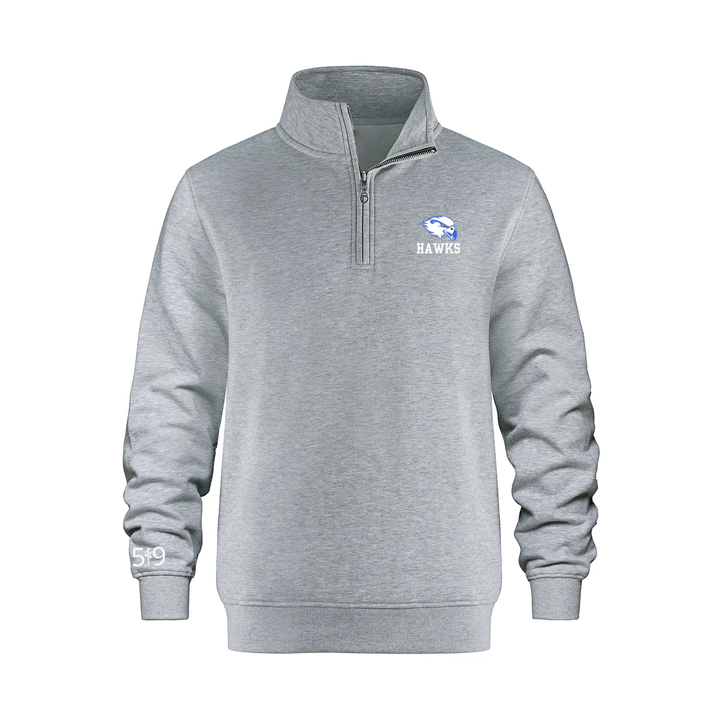 HILLCREST HAWKS EMBROIDERED 1/4 ZIP (YOUTH)