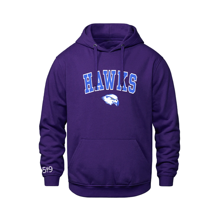 HILLCREST HAWKS VARSITY HOODIE (UNISEX)
