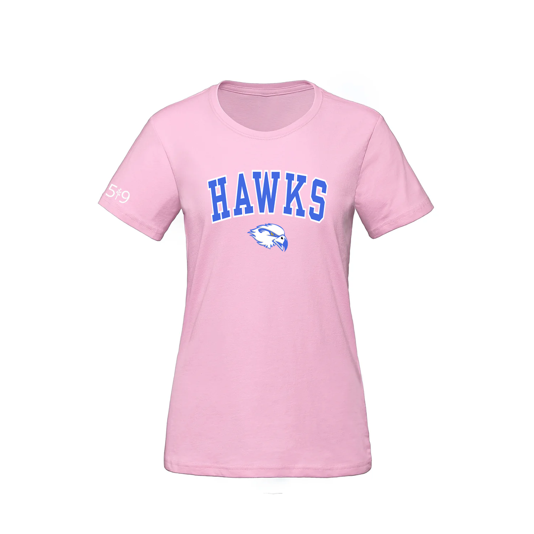 HILLCREST HAWKS VARSITY TEE (WOMENS)
