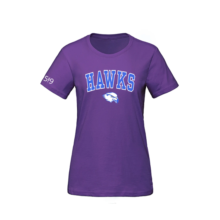 HILLCREST HAWKS VARSITY TEE (WOMENS)