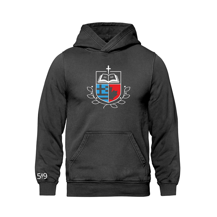 HOLY TRINITY EMBLEM RETRO HOODIE (UNISEX)