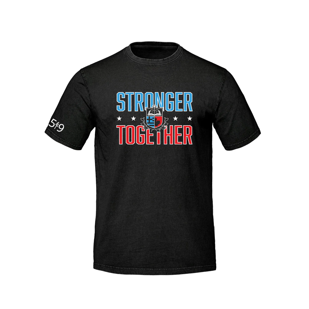 HOLY TRINITY STRONGER TOGETHER RETRO TEE (UNISEX)