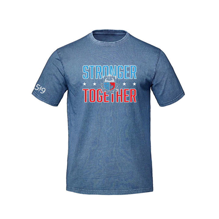 HOLY TRINITY STRONGER TOGETHER RETRO TEE (UNISEX)