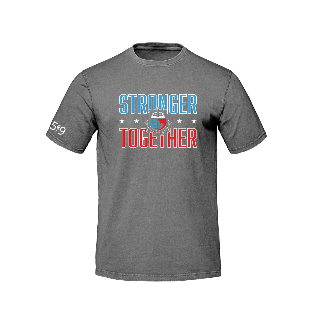 HOLY TRINITY STRONGER TOGETHER RETRO TEE (UNISEX)