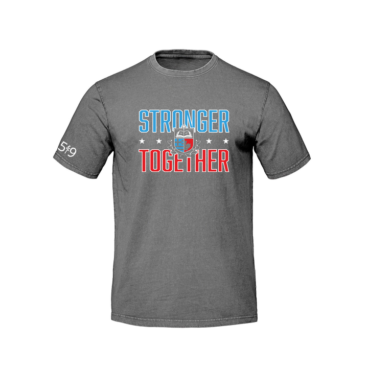 HOLY TRINITY STRONGER TOGETHER RETRO TEE (UNISEX)