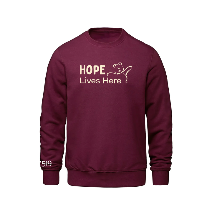 CHF HOPE LIVES HERE CREW (UNISEX)