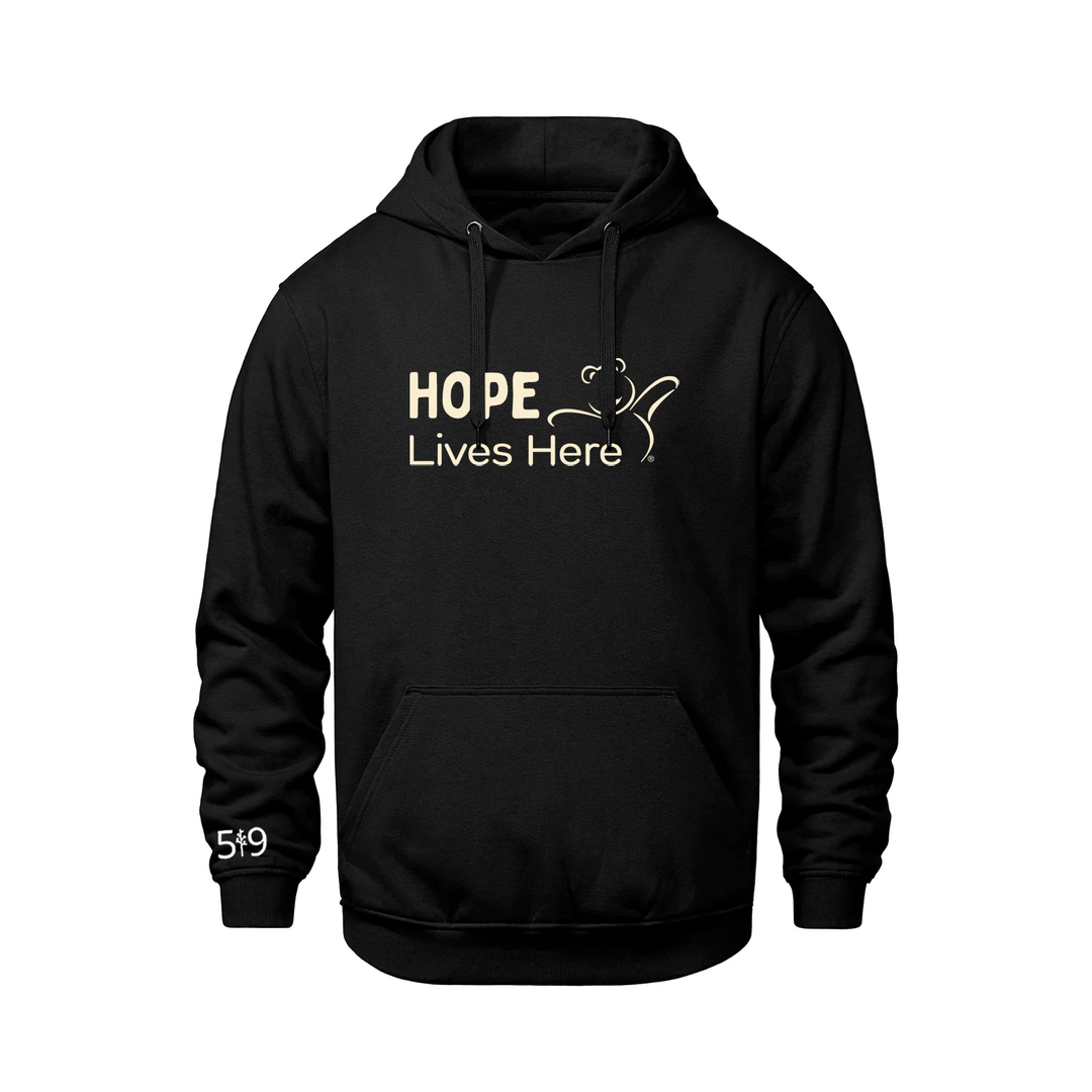 CHF HOPE LIVES HERE HOODIE (UNISEX)