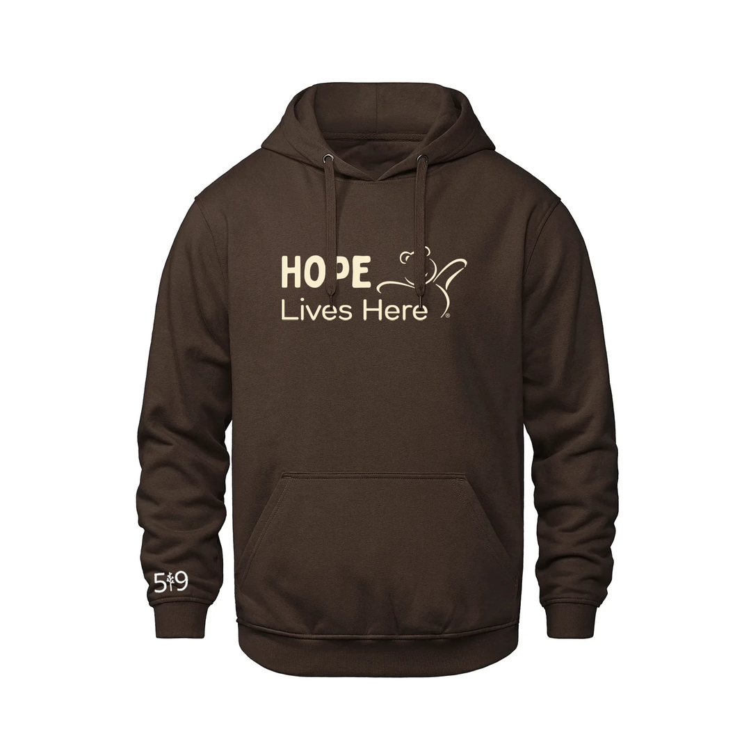 CHF HOPE LIVES HERE HOODIE (UNISEX)