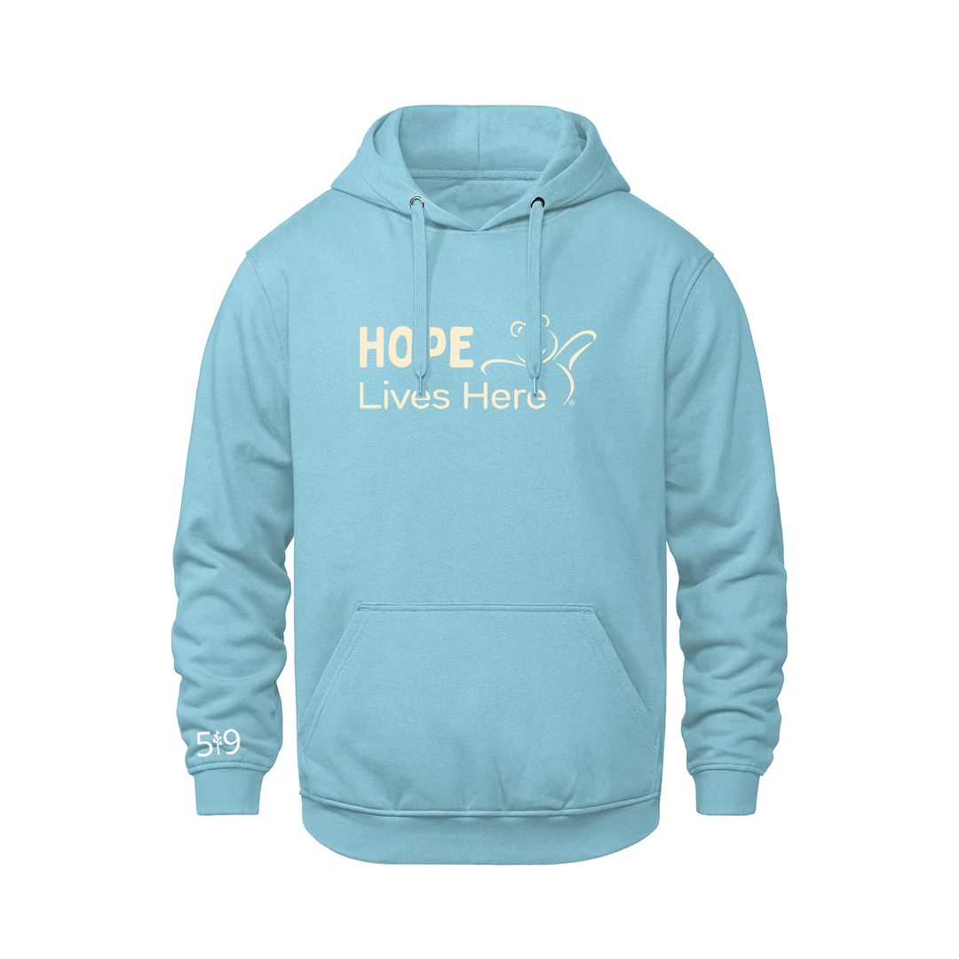 CHF HOPE LIVES HERE HOODIE (UNISEX)