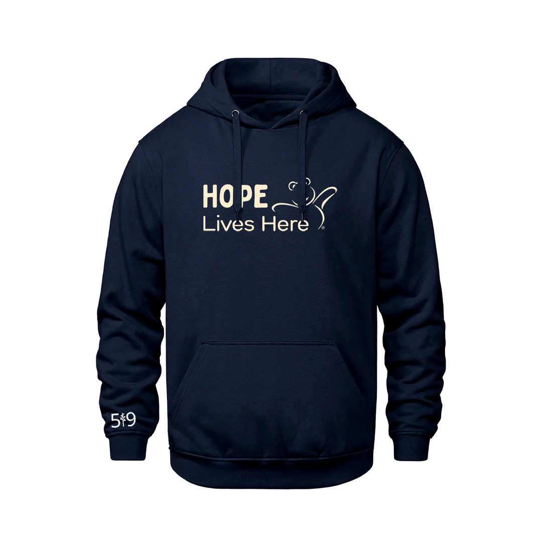 CHF HOPE LIVES HERE HOODIE (UNISEX)