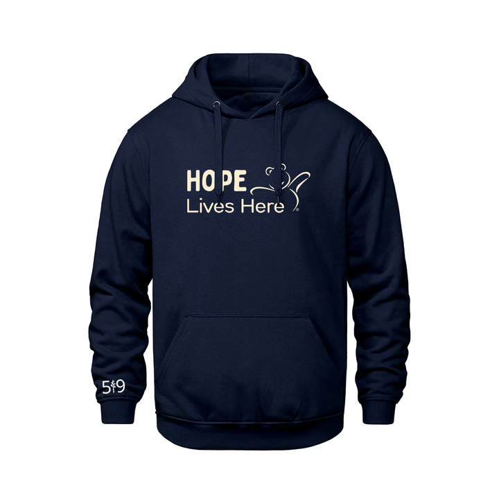CHF HOPE LIVES HERE HOODIE (UNISEX)