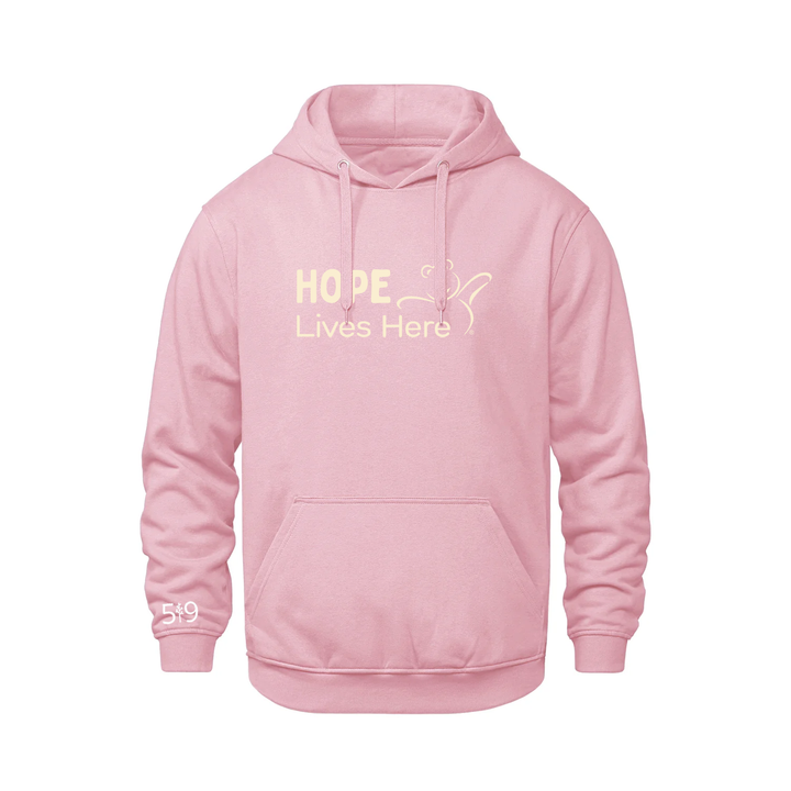 CHF HOPE LIVES HERE HOODIE (UNISEX)