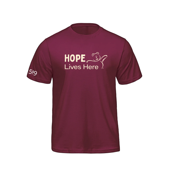 CHF HOPE LIVES HERE TEE (MENS)