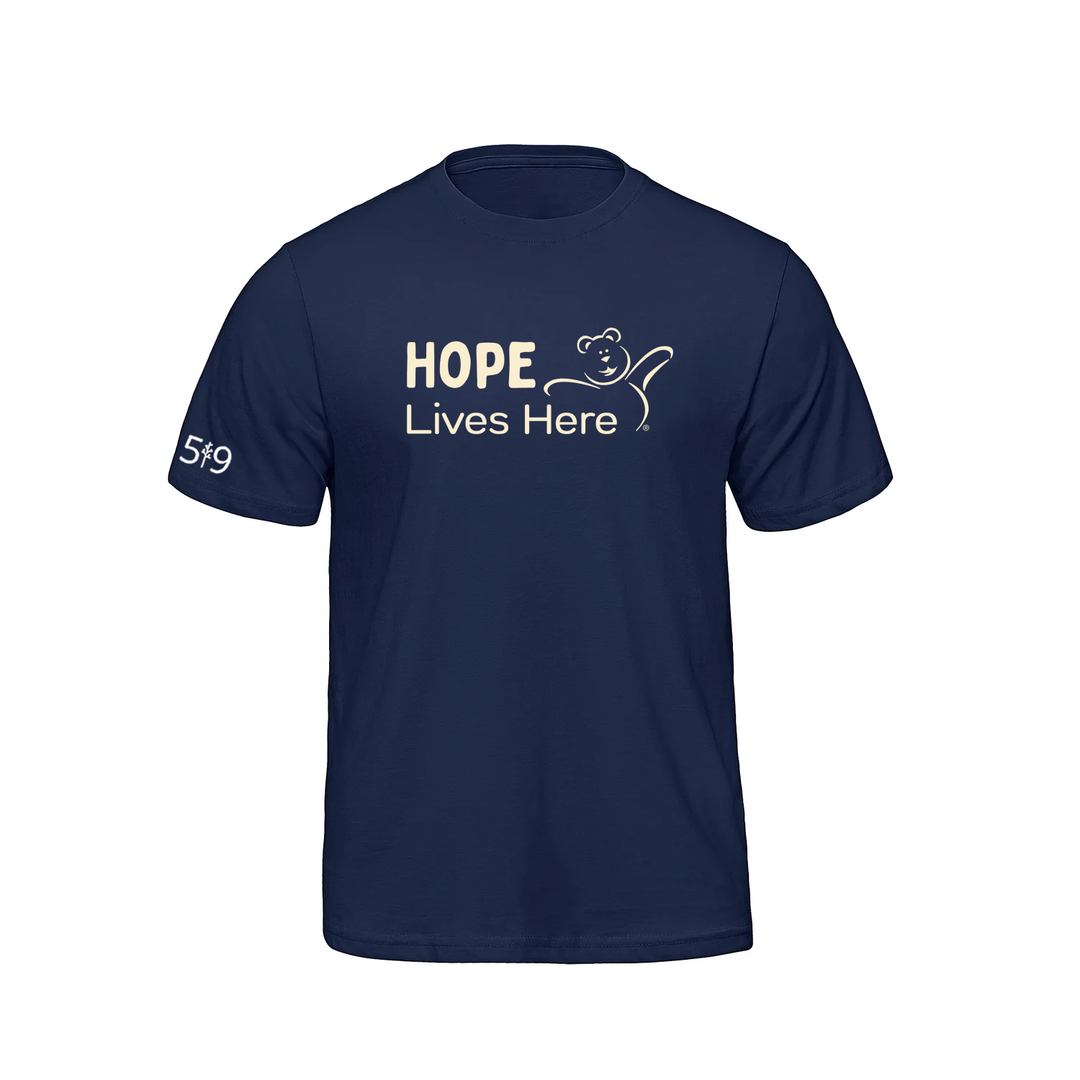 CHF HOPE LIVES HERE TEE (MENS)