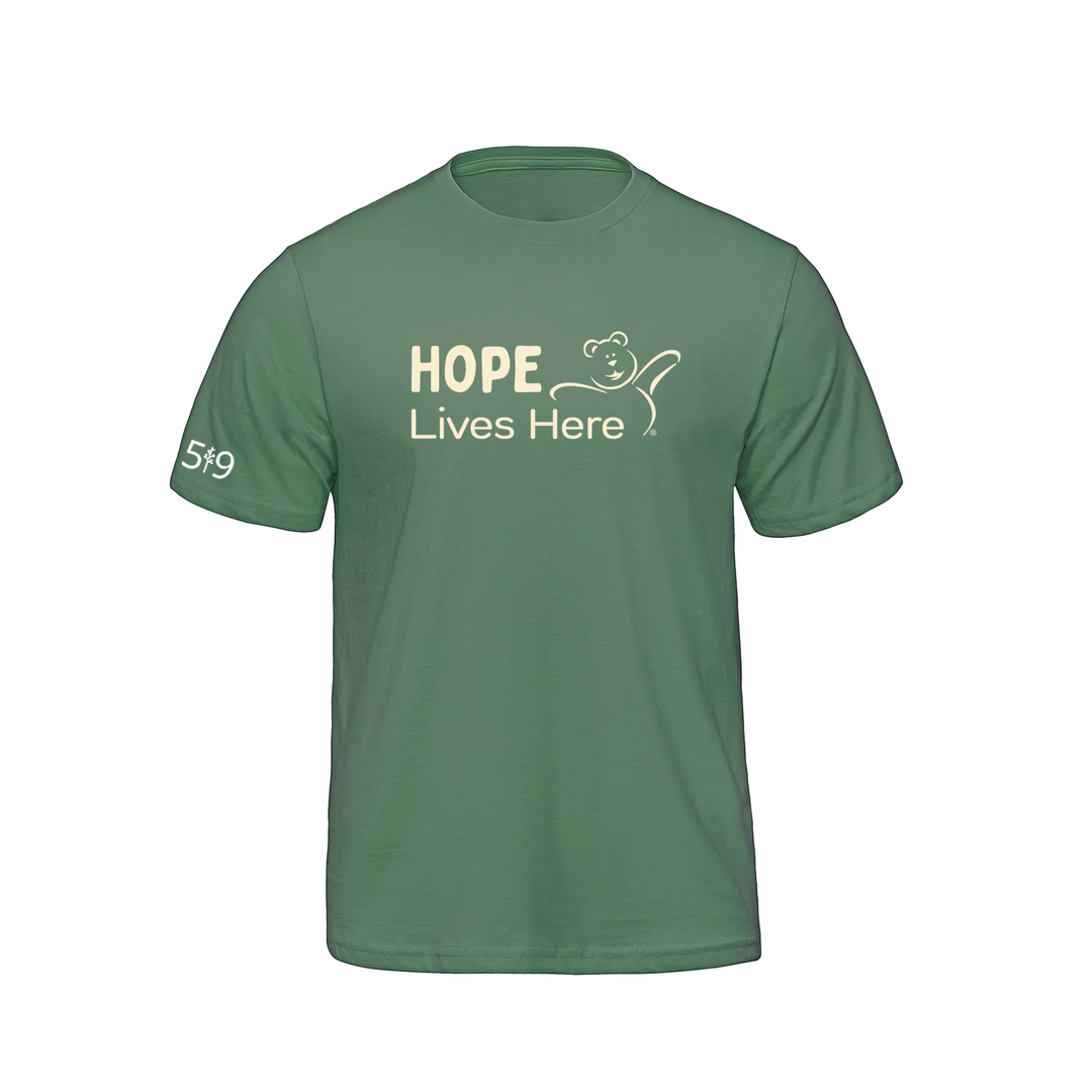 CHF HOPE LIVES HERE TEE (MENS)