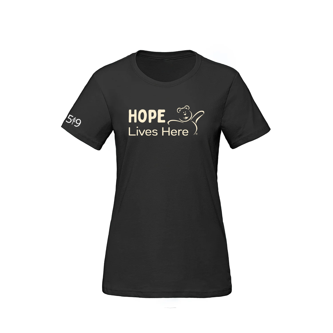 CHF HOPE LIVES HERE TEE (WOMENS)