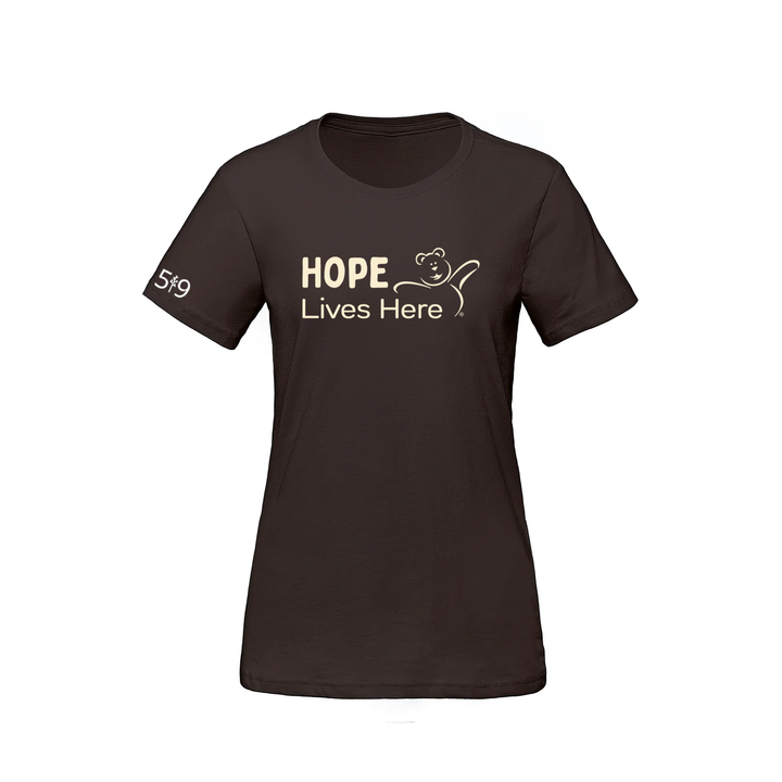 CHF HOPE LIVES HERE TEE (WOMENS)